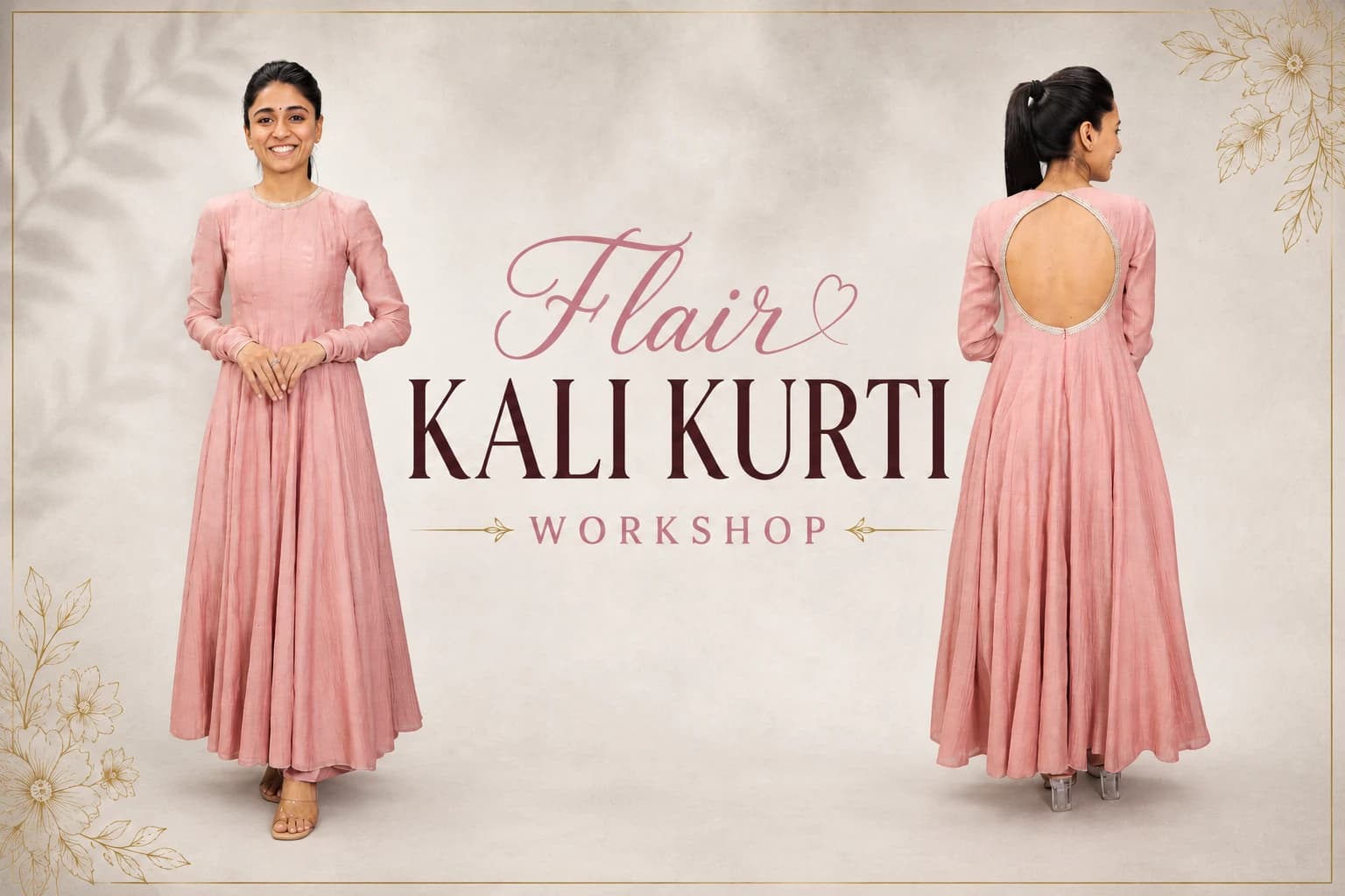 Flair Kali Kurti Workshop - Raja Rani Academy