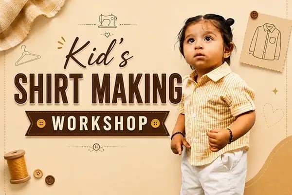 Kid's Shirt Making Workshop