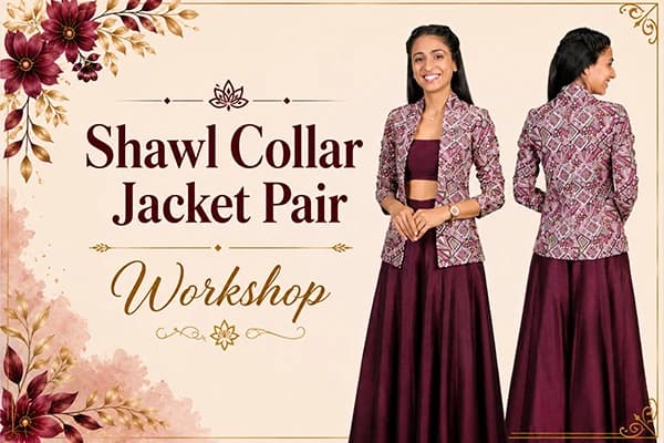 Shawl Collar Jacket Pair Workshop