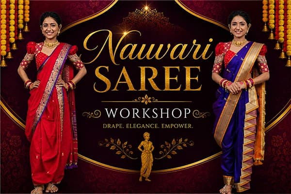 Nauvari Saree Workshop