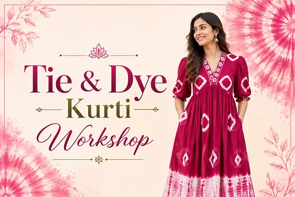 Tie & Dye Kurti Workshop - Raja Rani Academy