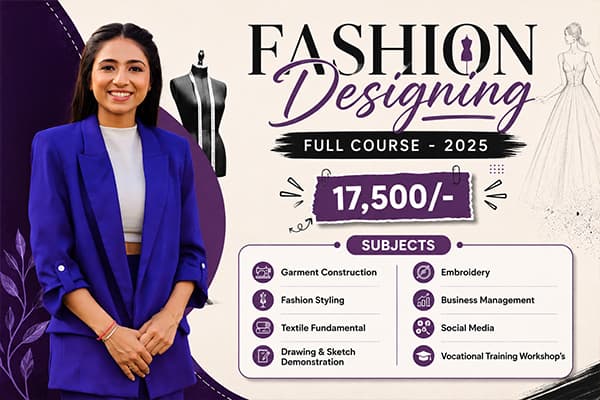 Fashion Designing Full Course - 2025 - Raja Rani Academy
