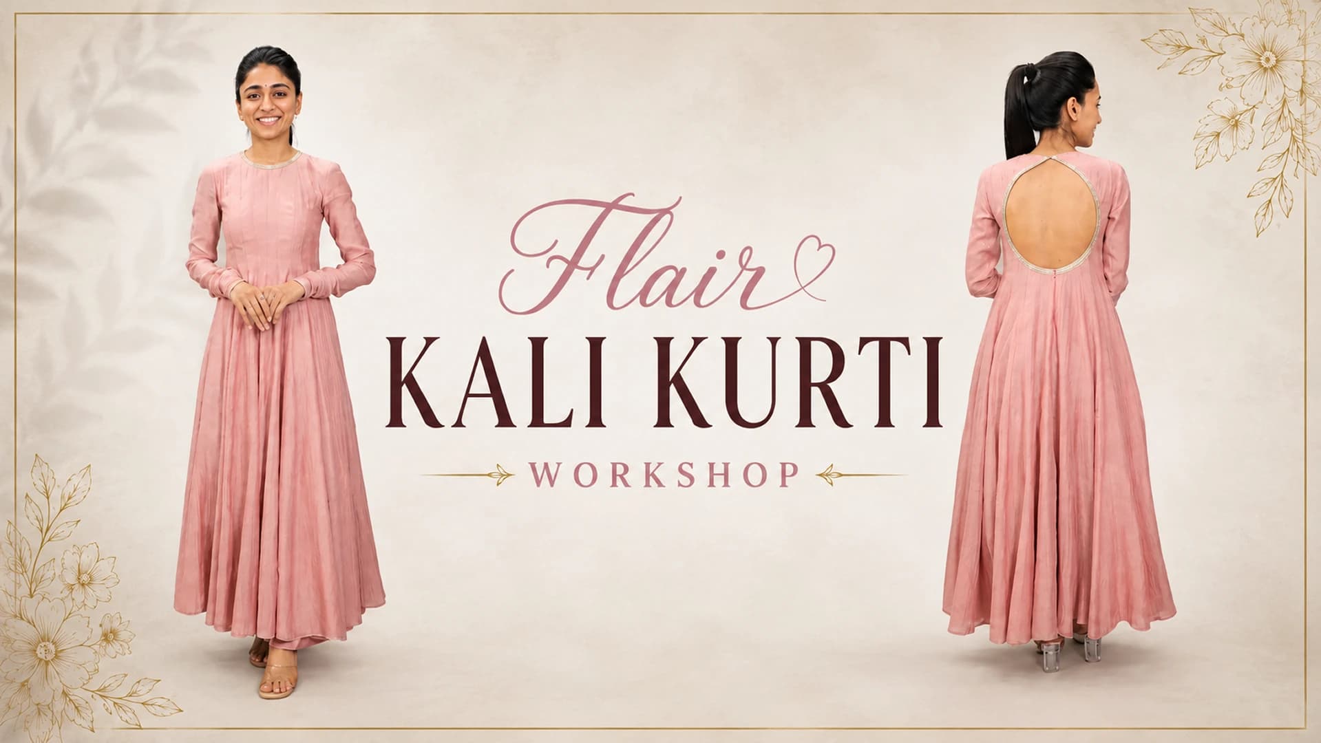 Flair Kali Kurti Workshop - Raja Rani Academy