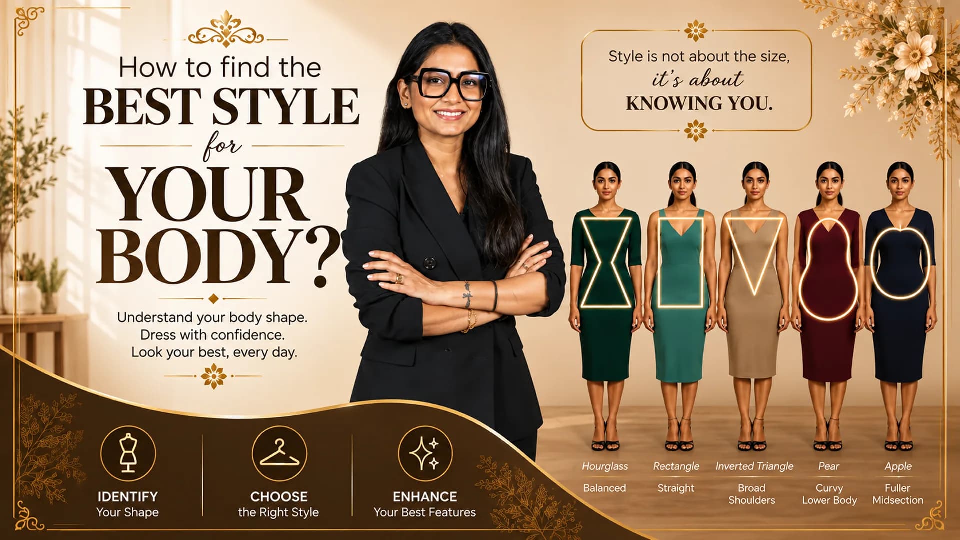 How to find the Best Style for your Body - Raja Rani Academy
