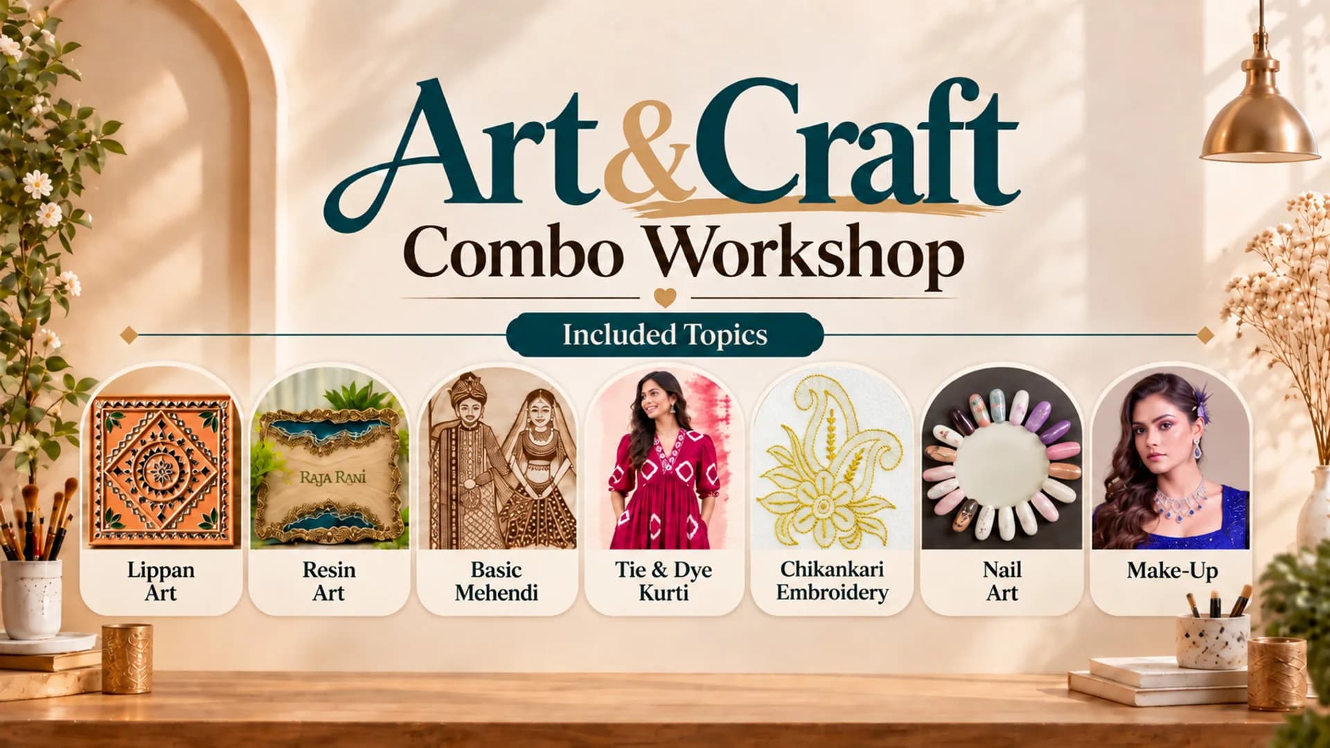 Art & Craft Combo Workshop - Raja Rani Academy