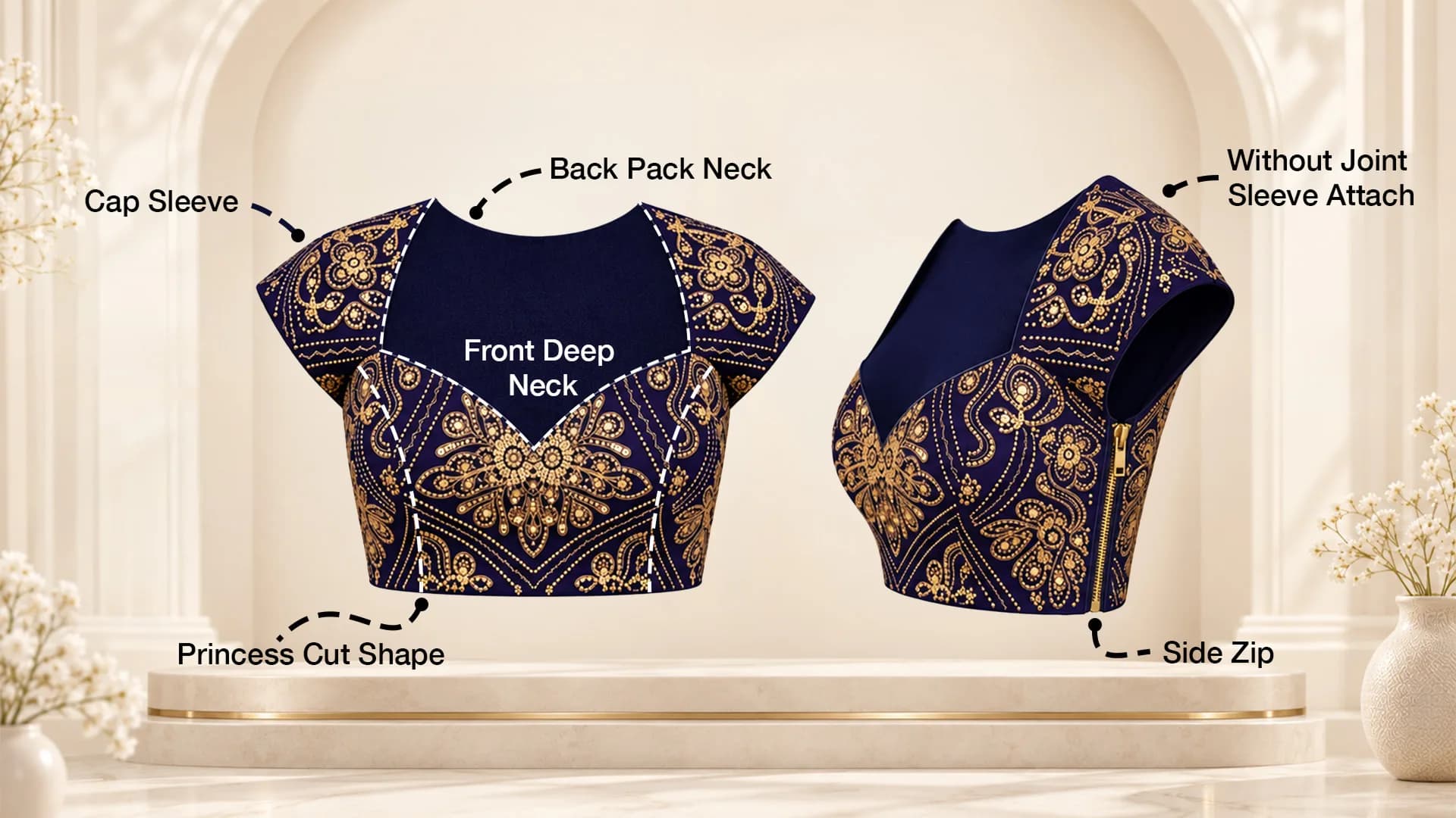 Princess Cut Blouse Workshop - Raja Rani Academy