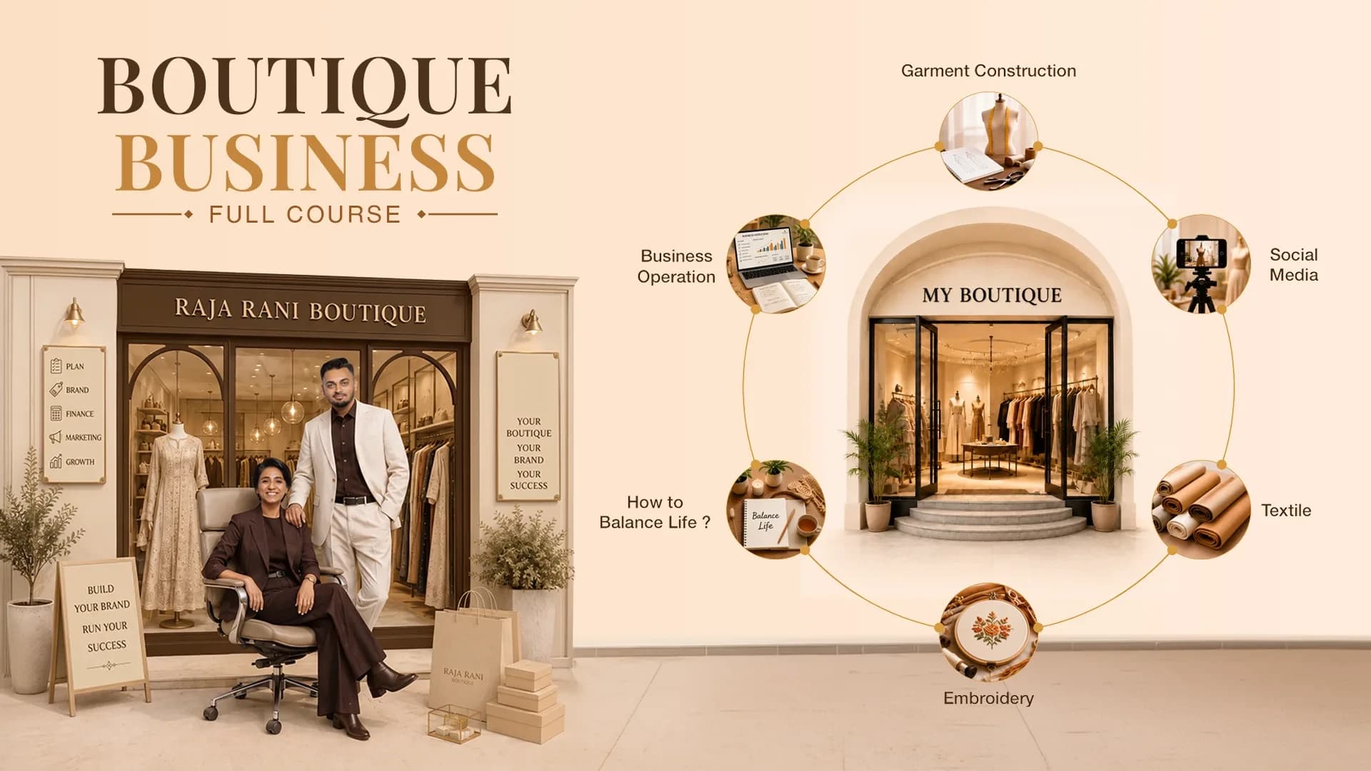 Boutique Business Full Course - Raja Rani Academy