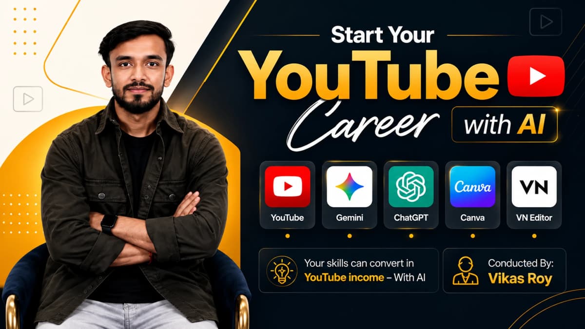 Start Your YouTube Career Using AI