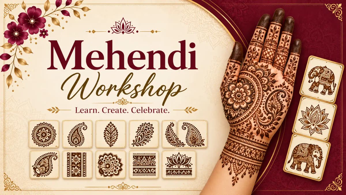Mehendi Workshop