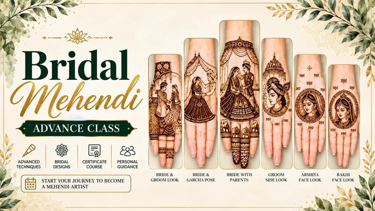 Bridal Mehendi Advance Class