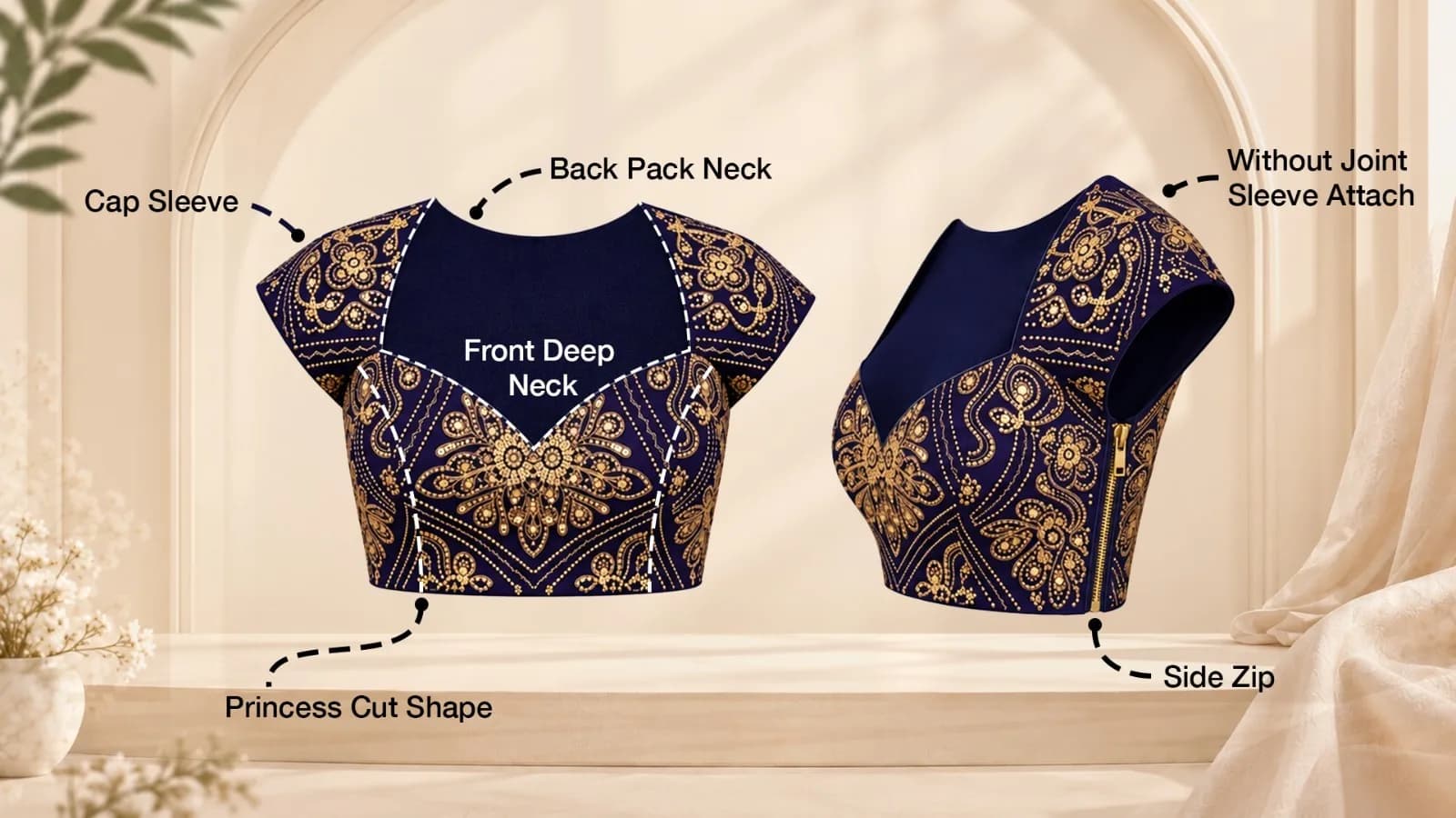 Live Princess Cut Blouse Workshop - Raja Rani Academy