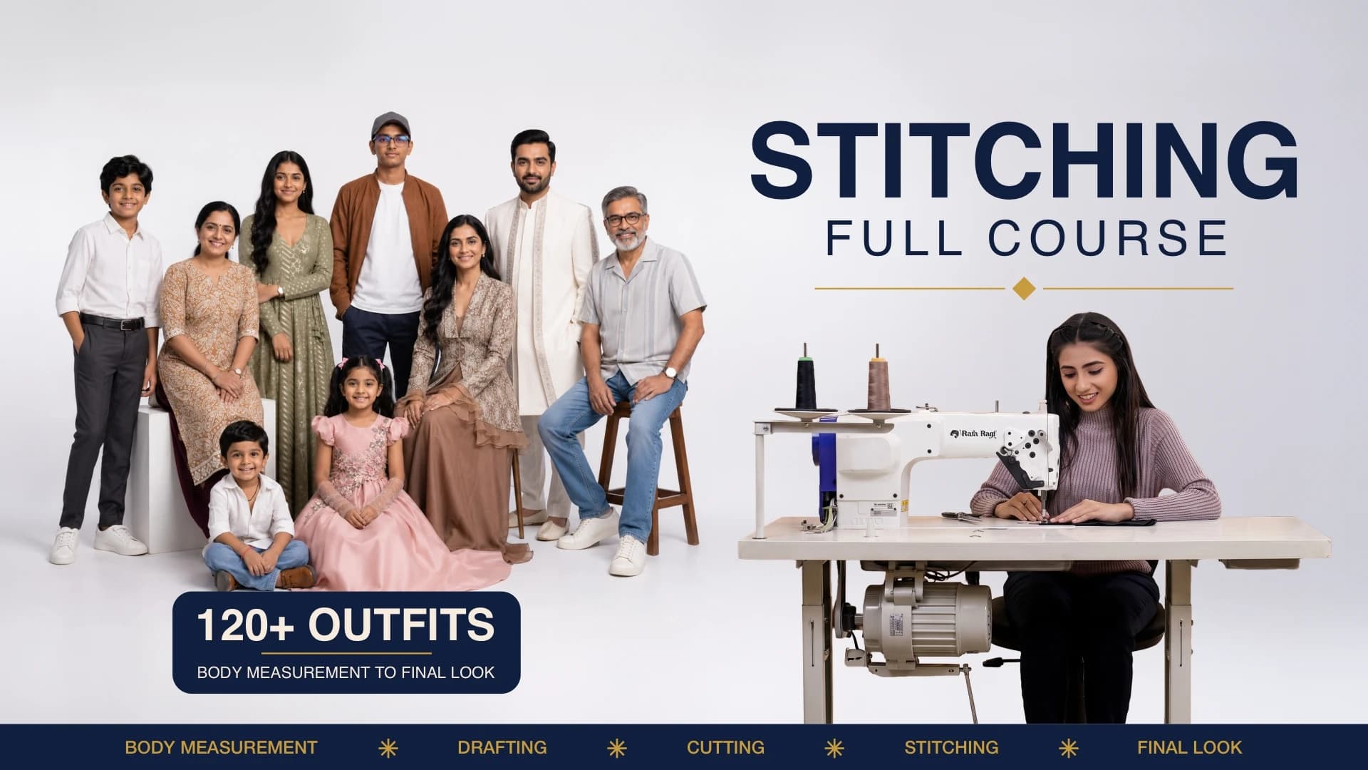 Stitching Full Course - Raja Rani Academy