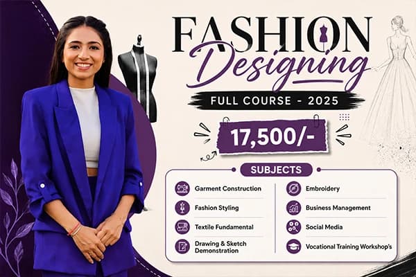 Fashion Designing Full Course - 2025 - Raja Rani Academy