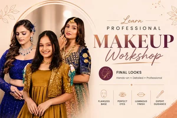 Make-up Workshop - Raja Rani Academy