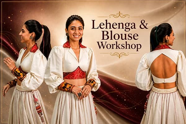 Lehenga & Blouse Workshop - Raja Rani Academy