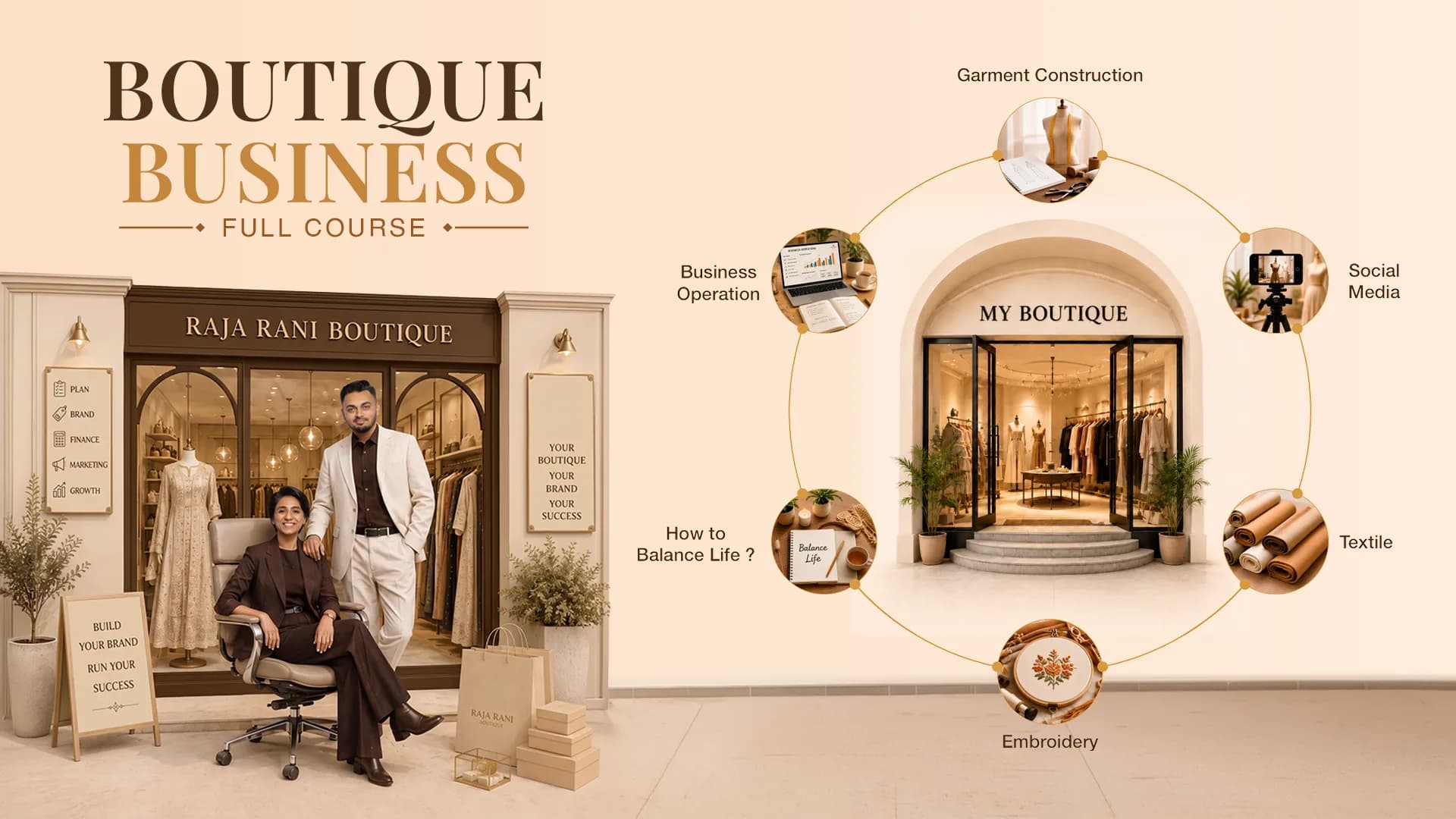 Boutique Business Full Course - Raja Rani Academy